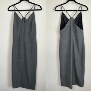 Epoque Evolution Wool Blend Gray Cami Tank Dress Size Small